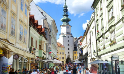 Slovakia Bratislava Old Town Walk